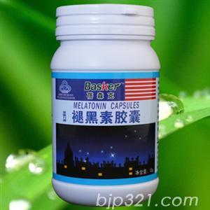 藍帽調節睡眠腸道好年輕態褪黑素膠囊