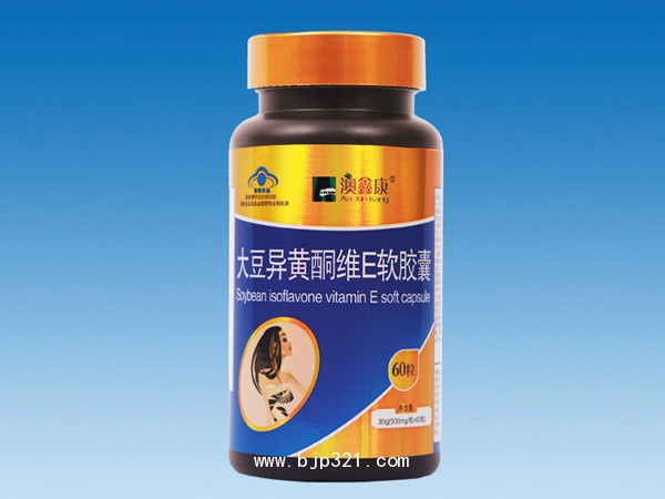 大豆異黃酮維E軟膠囊